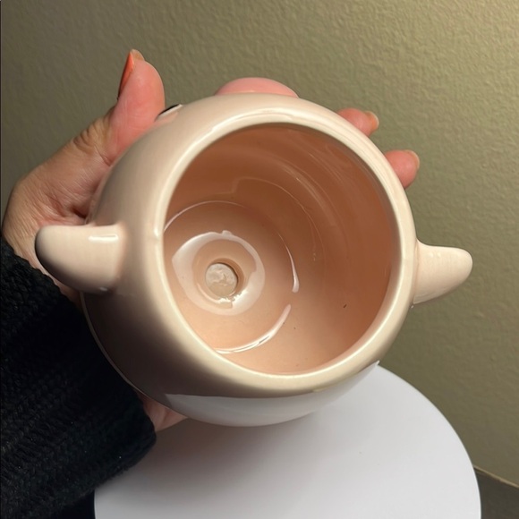 Ceramic Pig Planter Adorable 4”x4” NWT - Picture 5 of 5